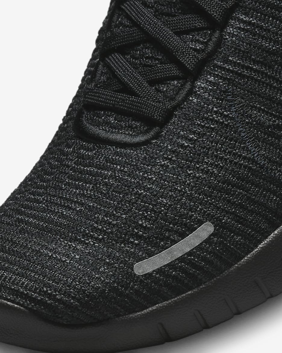 Mens nike free rn black best sale